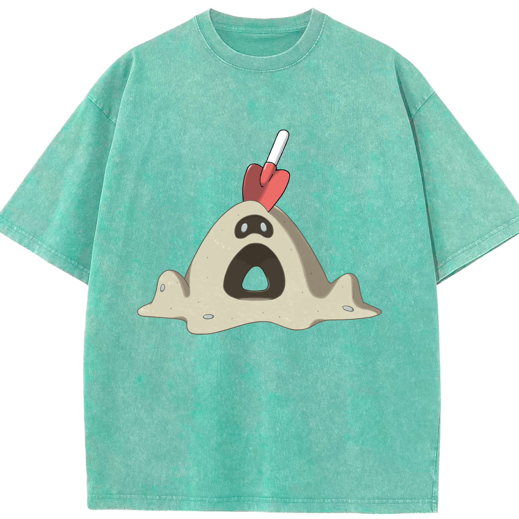 （画像用） ポケットモンスター Pokémon 綿100% ヴィンテージ風 半袖Tシャツ（フロントプリント）
